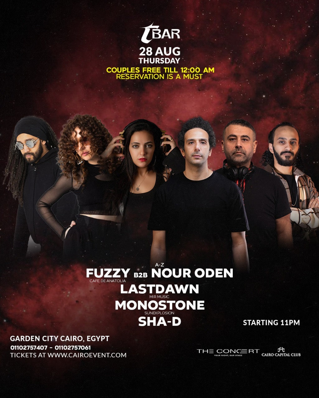 THURSDAY PARTY 28 AUG