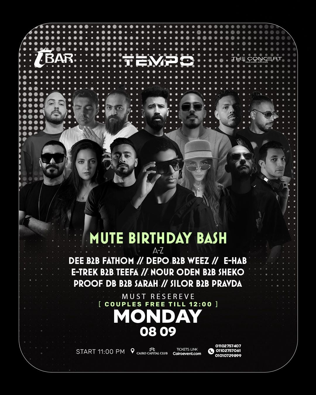 MONDAY PARTY 8 SEP