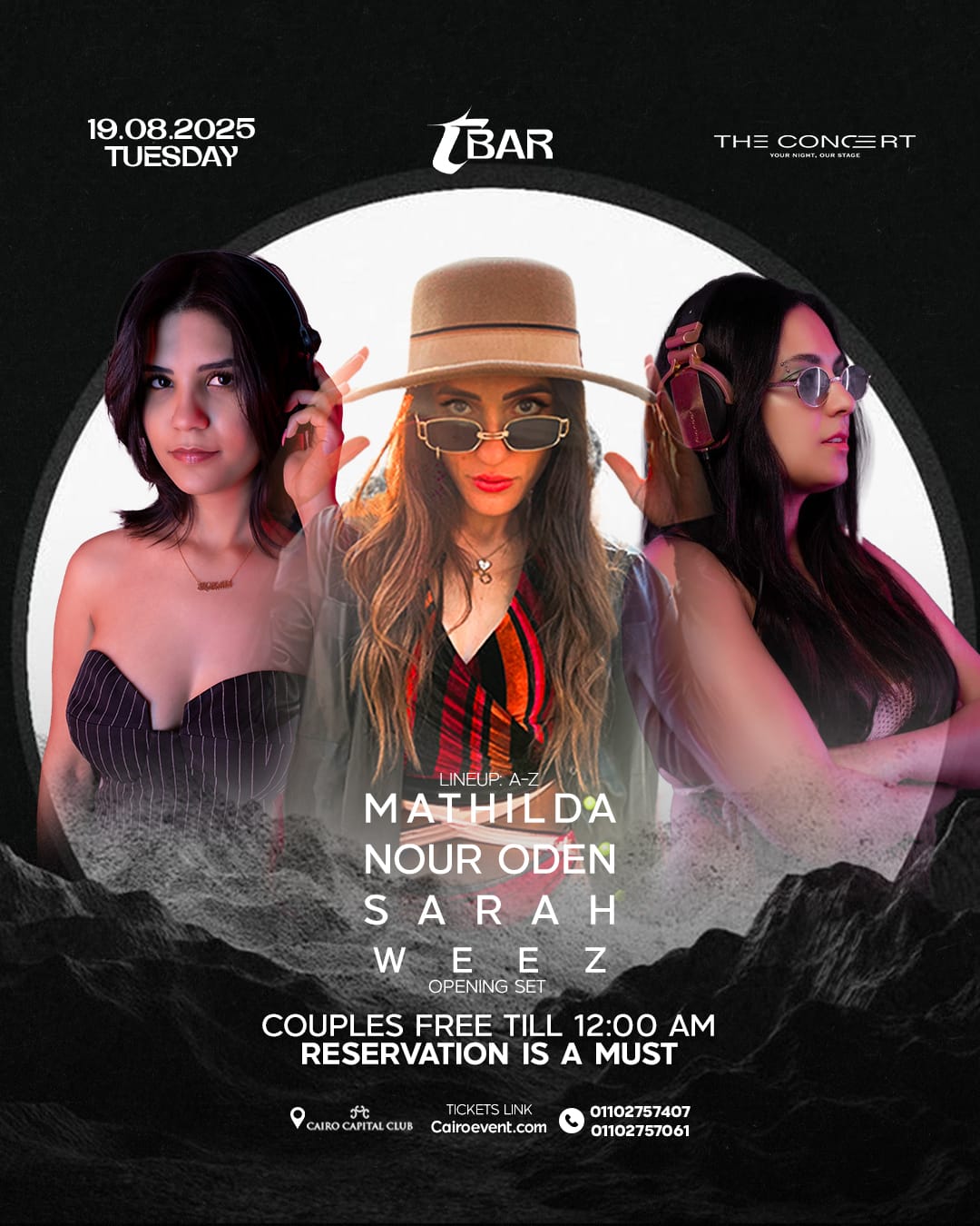 TUESDAY PARTY 19 AUG