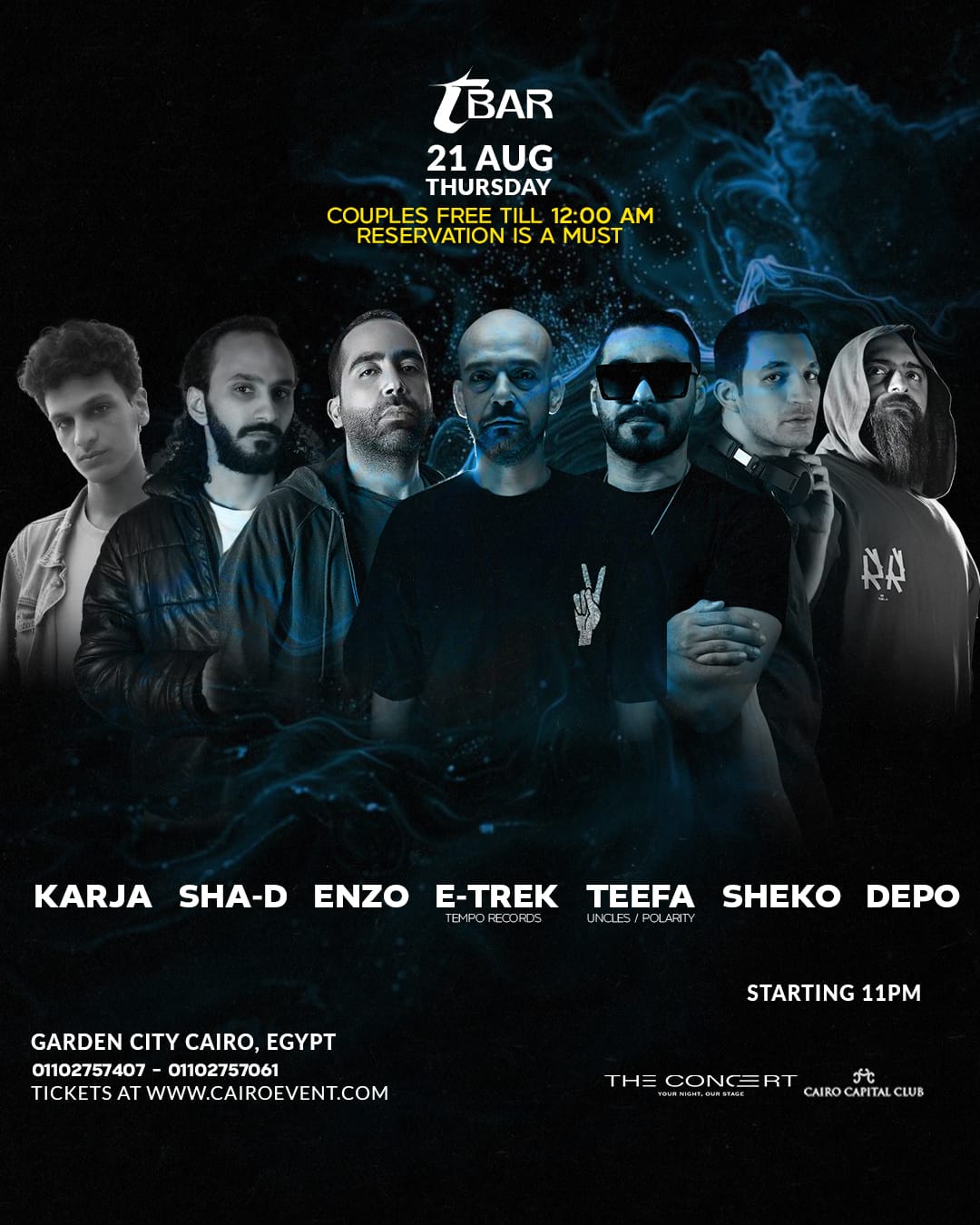 THURSDAY PARTY 21 AUG