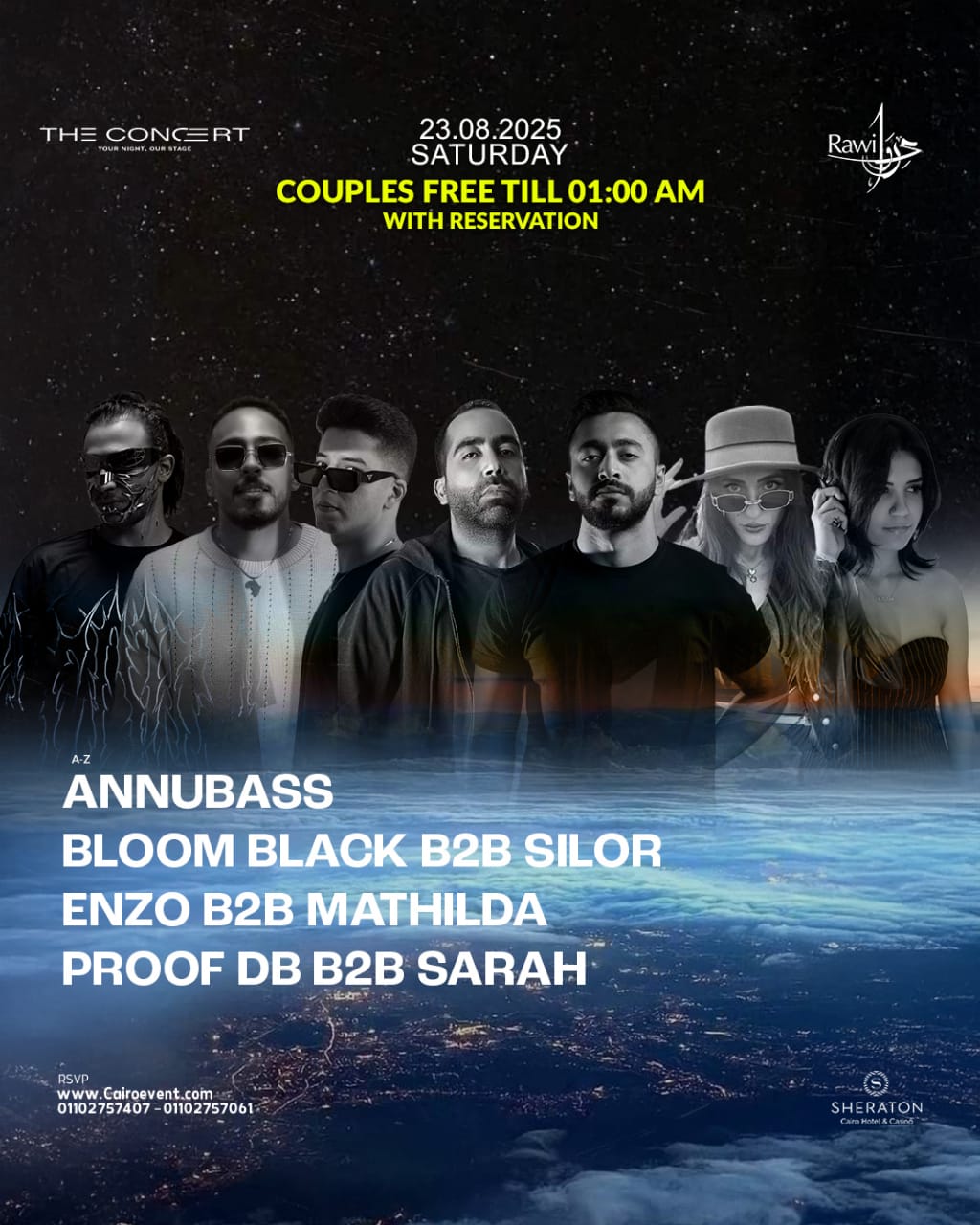 SATURDAY PARTY 23 AUG